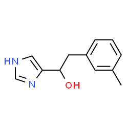 1H-Imidazole-4-methanol,alpha-[(3-methylphenyl)methyl]-(9CI) structure