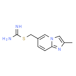Carbamimidothioic acid, (2-methylimidazo[1,2-a]pyridin-6-yl)methyl ester (9CI) picture