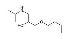 Isopropylamino-3 butoxy-1 propanol-2 [French] Structure