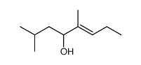 2,5-dimethyl-oct-5-en-4-ol Structure