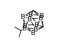 9-iso-propyl-1,7-dicarba-closo-dodecaborane(12)结构式