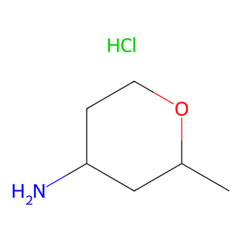2-Methyl-tetrahydro-2H-pyran-4-amine HCL Structure