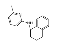 6-methyl-N-[(1S)-1,2,3,4-tetrahydronaphthalen-1-yl]pyridin-2-amine结构式