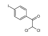 2,2-dichloro-1-(4-iodophenyl)ethanone结构式