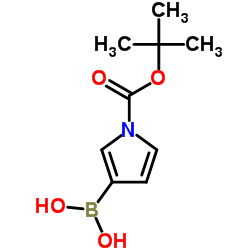 (1-(TERT-BUTOXYCARBONYL)-1H-PYRROL-3-YL)BORONIC ACID structure