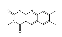 1,3,7,8-tetramethylpyrimido[4,5-b]quinoline-2,4-dione结构式
