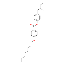 4-(2-methylbutyl)phenyl (±)-4-octyloxybenzoate picture