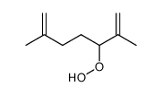 3-hydroperoxy-2,6-dimethylhepta-1,6-diene Structure