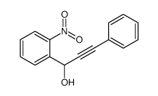 1-(2-nitrophenyl)-3-phenylprop-2-yn-1-ol Structure