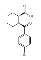 (1R,2S)-2-(4-bromobenzoyl)cyclohexane-1-carboxylate结构式