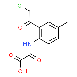 Oxanilic acid,2-chloroacetyl-4-methyl- (3CI) Structure