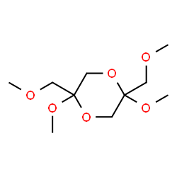 p-Dioxane,2,5-dimethoxy-2,5-bis(methoxymethyl)- (3CI) structure