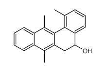 1,7,12-trimethyl-5,6-dihydrotetraphen-5-ol结构式