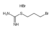 3-bromopropyl carbamimidothioate hydrobromide Structure
