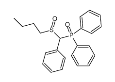 n-Butyl (diphenylphosphoryl)phenylmethyl Sulfoxide Structure