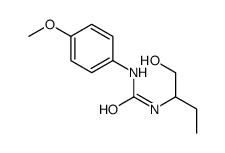 1-(1-hydroxybutan-2-yl)-3-(4-methoxyphenyl)urea结构式