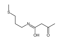 N-(3-methylsulfanylpropyl)-3-oxobutanamide Structure