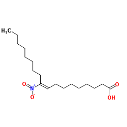 10-nitro-oleic acid structure