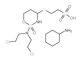 Mafosfamide cyclohexylamine salt structure
