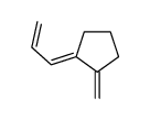 1-methylidene-2-prop-2-enylidenecyclopentane结构式