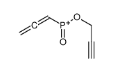 oxo-propa-1,2-dienyl-prop-2-ynoxyphosphanium结构式
