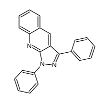 1,3-diphenylpyrazolo[3,4-b]quinoline Structure