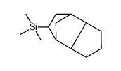 Silane, trimethyl(octahydro-4,7-methano-1H-inden-5-yl) Structure