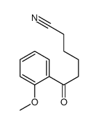 6-(2-Methoxyphenyl)-6-oxohexanenitrile Structure