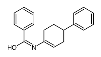N-(4-phenylcyclohexen-1-yl)benzamide结构式