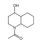 1-(4-hydroxy-3,4,4a,5,6,7,8,8a-octahydro-2H-quinolin-1-yl)ethanone Structure