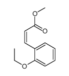 methyl 3-(2-ethoxyphenyl)prop-2-enoate结构式