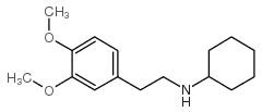 CYCLOHEXYL-[2-(3,4-DIMETHOXY-PHENYL)-ETHYL]-AMINE Structure