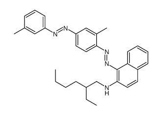 N-(2-ethylhexyl)-1-[[2-methyl-4-[(3-methylphenyl)azo]phenyl]azo]naphthalen-2-amine picture