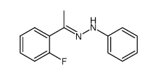 1-(2-Fluorophenyl)ethanone phenylhydrazone结构式