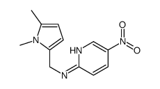 N-[(1,5-dimethyl-1H-pyrrol-2-yl)methyl]-5-nitropyridin-2-amine structure