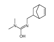 3-(5-bicyclo[2.2.1]hept-2-enylmethyl)-1,1-dimethylurea Structure