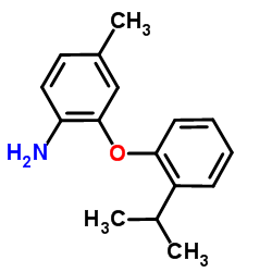 2-(2-Isopropylphenoxy)-4-methylaniline结构式