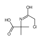 N-(2-Chloroacetyl)-2-methylalanine结构式