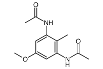 Acetamide, N,N'-(5-methoxy-2-methyl-1,3-phenylene)bis Structure