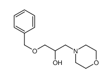 1-morpholin-4-yl-3-phenylmethoxypropan-2-ol Structure