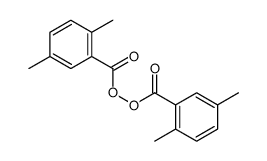 (2,5-dimethylbenzoyl) 2,5-dimethylbenzenecarboperoxoate Structure