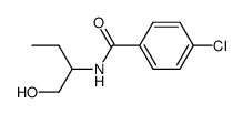 2-(4-chloro-benzoylamino)-butan-1-ol结构式