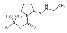 (2R)-2-[(ETHYLAMINO)METHYL]-1-PYRROLIDINECARBOXYLIC ACID,1,1-DIMETHYLETHYL ESTER structure