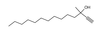 3-methyl-tetradec-1-yn-3-ol结构式