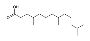 4,8,12-trimethyltridecanoic acid Structure