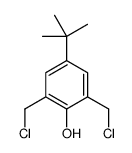 4-tert-butyl-2,6-bis(chloromethyl)phenol结构式