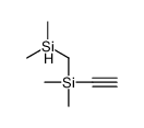 dimethylsilylmethyl-ethynyl-dimethylsilane结构式