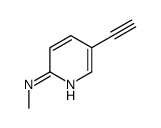 5-ethynyl-N-methylpyridin-2-amine Structure