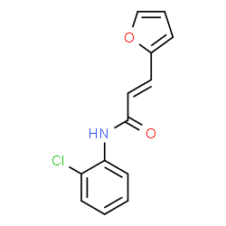 N-(2-CHLORO-PHENYL)-3-FURAN-2-YL-ACRYLAMIDE结构式