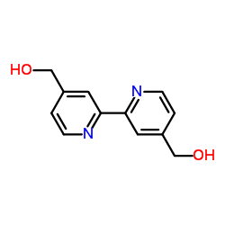 4,4'-双(羟甲基)-2,2'-二吡啶结构式